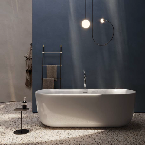 Bồn tắm đặt sàn RAK-CONTOUR-OVAL  CONBT118080AWHA
