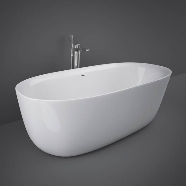 Bồn tắm đặt sàn RAK-CONTOUR-OVAL  CONBT118080AWHA