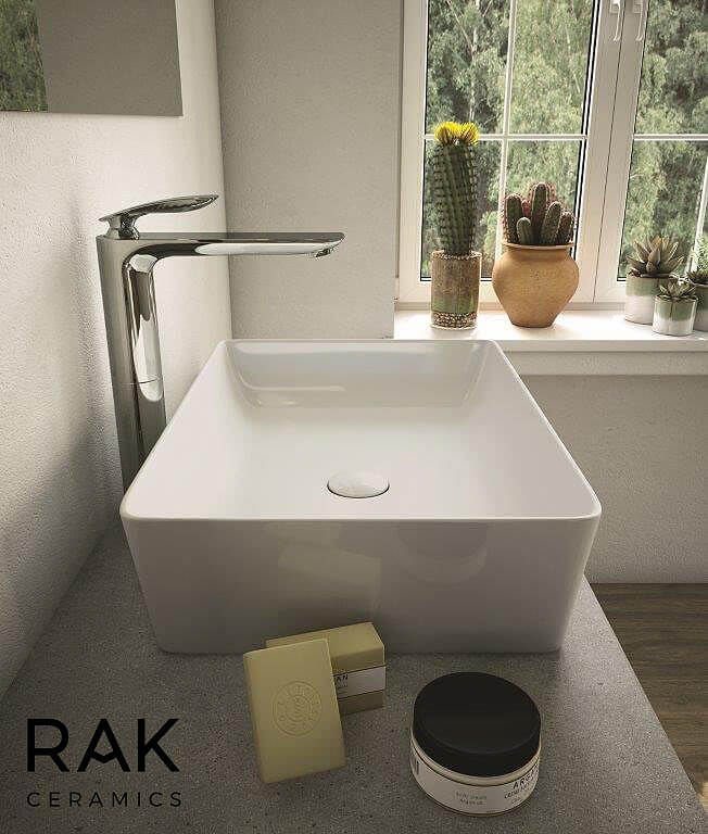 Chậu đặt bàn RAK-FEELING WB SLIM không lỗ thoát tràn