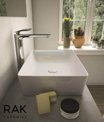 Chậu đặt bàn RAK-FEELING WB SLIM không lỗ thoát tràn