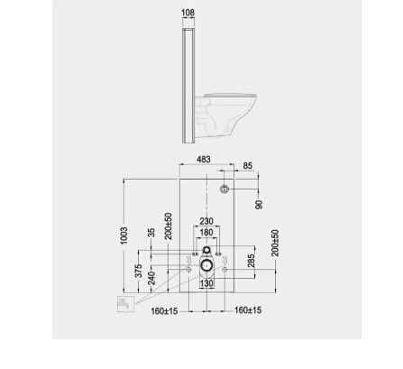 Két nước nổi FS04RAKCABBLK