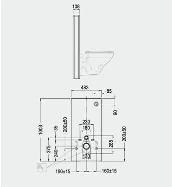 Két nước nổi FS04RAKCABWHT