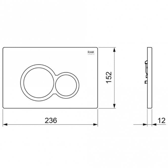 Mặt nạ xả nhấn FS04RAKWHRO8C