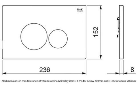 Mặt nạ xả nhấn FSRAKPPL004