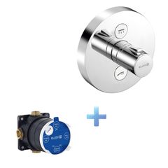 Mặt nạ điều khiển nhiệt độ và chuyển hướng sen âm tường 389120538