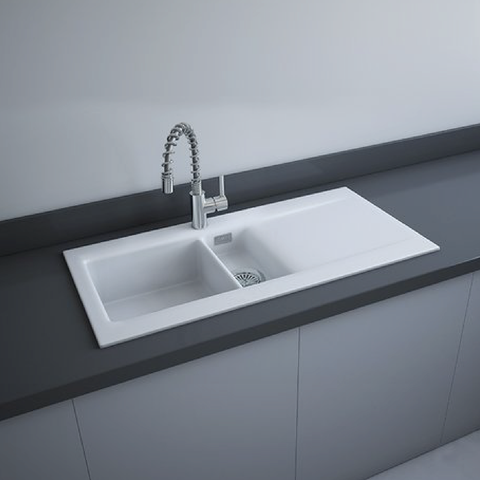 Chậu rửa chén bằng sứ OC200RHSL500A