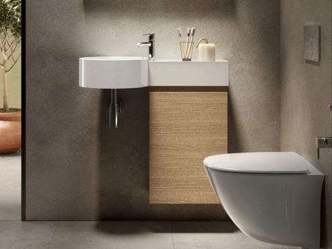 Chậu treo tường RAK-PETIT OVAL-R PETWB27700AWHA