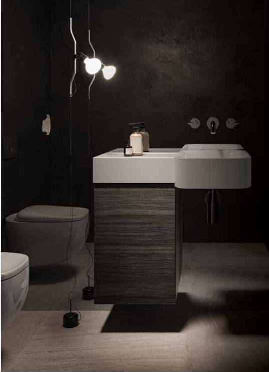 Chậu treo tường PETWB37700AWHA dành cho không gian nhỏ