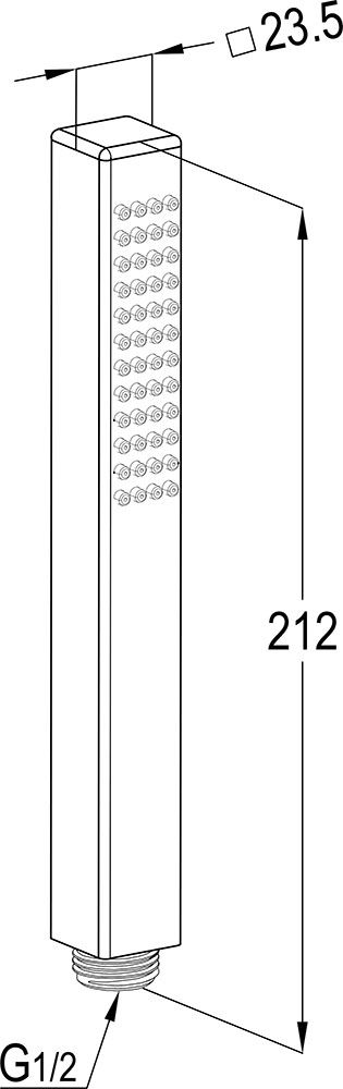 Bát sen cầm tay 1 chế độ RAK40009