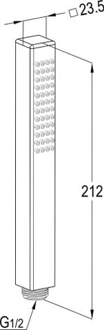 Bát sen cầm tay 1 chế độ RAK40009
