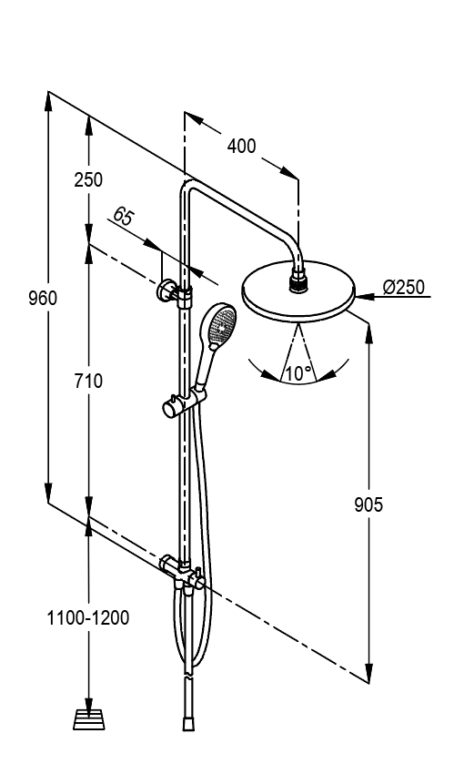 Thanh sen cây, bát sen tròn RAK48042.RG1