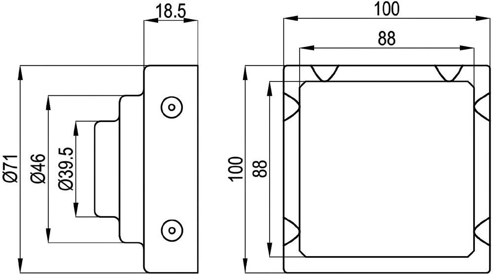 Ga thoát sàn RAK90702-1