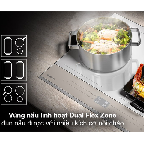 Bếp từ Samsung Bespoke NZ64B5067YY/SV