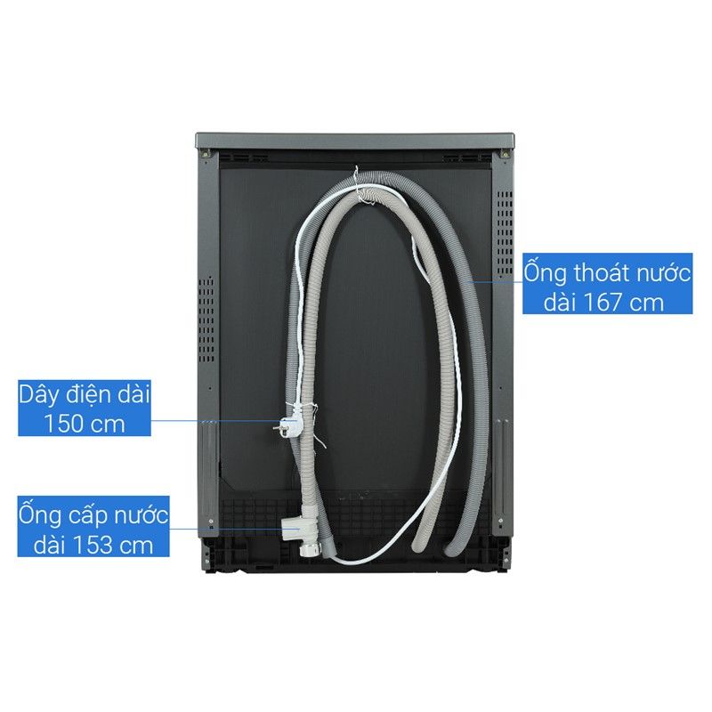 Máy rửa chén độc lập Samsung DW60CG550FSGSV