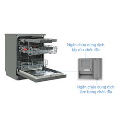 Máy rửa chén độc lập Samsung DW60CG550FSGSV