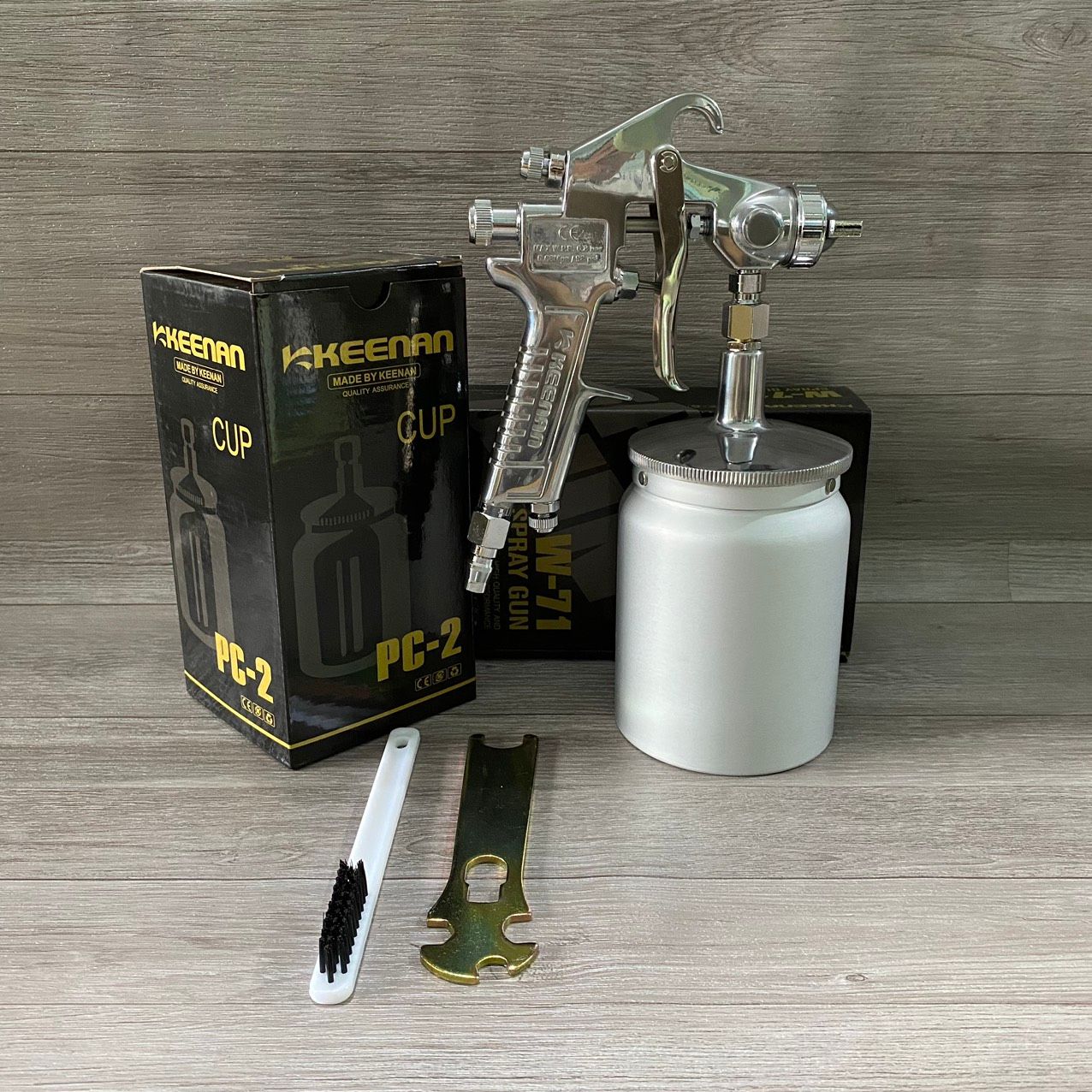  Máy phun sơn KEENAN W-71*1.5(Bình dưới) 