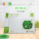  Bột Lá Sen - Hộp Gói Nhỏ 