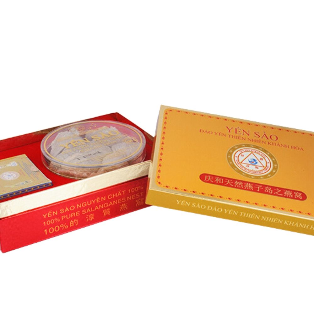  YẾN SÀO ĐẢO YẾN THIÊN NHIÊN KHÁNH HÒA HỘP 100G - TP4 