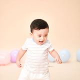  Áo thun cho bé vải cotton dệt kim 