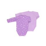  Set 2 bộ bodysuit dài tay cho bé sơ sinh họa tiết ngôi sao và chòm sao 