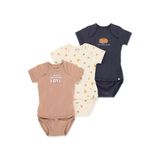  Set 3 bodysuit cho bé họa tiết đồ ăn 