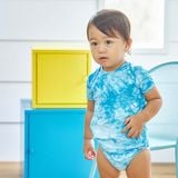  Bodysuit bé trai họa tiết vệt loang 