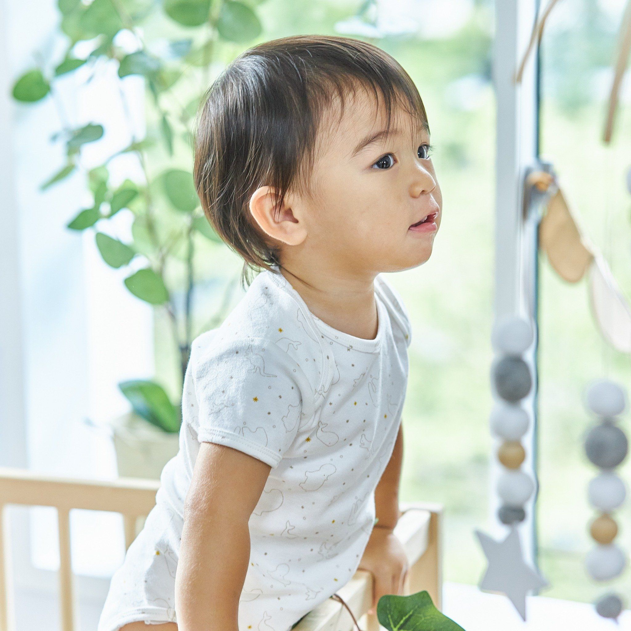  Bodysuit cho bé vải cotton hữu cơ 