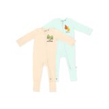  Set jumpsuit sợi tre họa tiết trái cây 