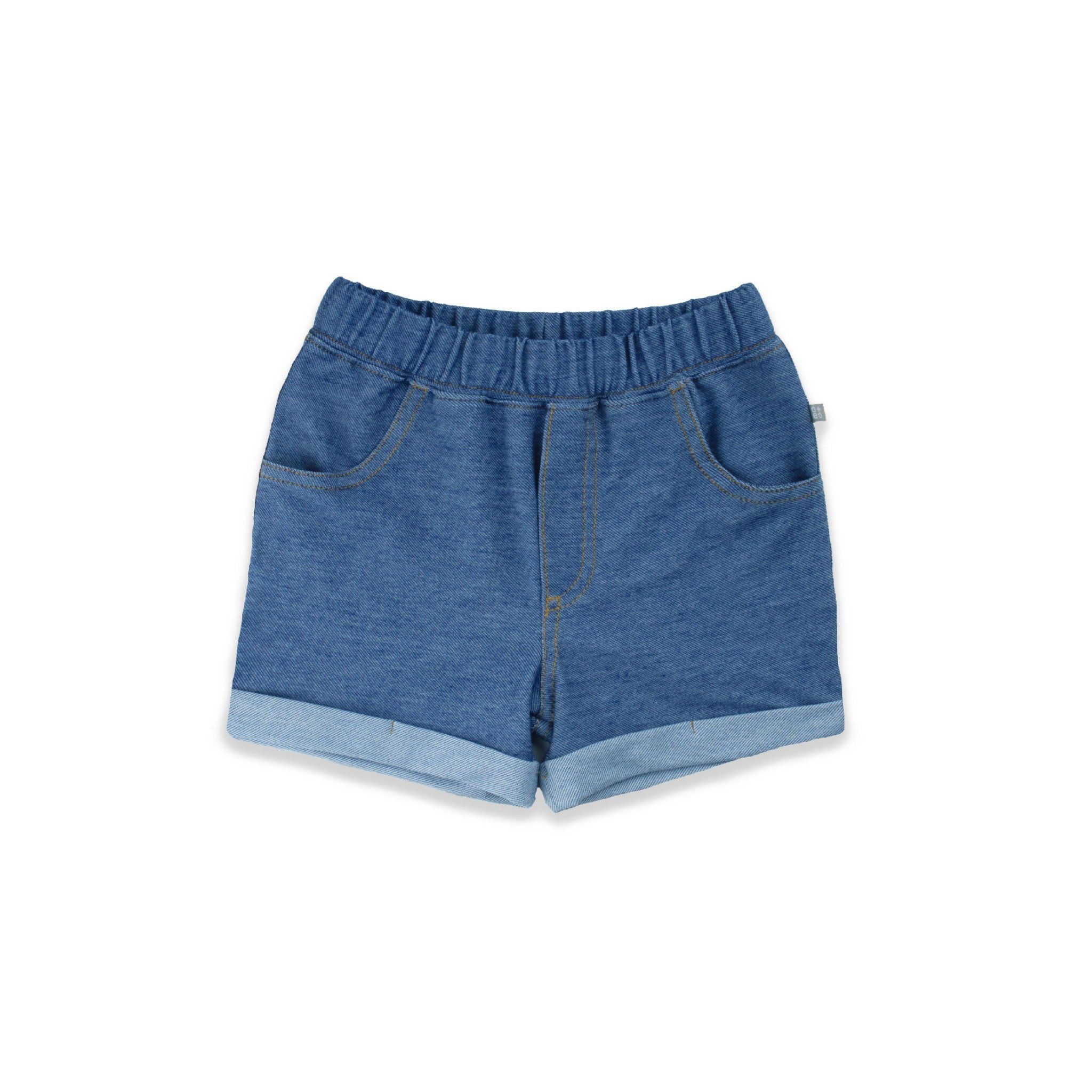  Quần short jean cho bé xắn gấu 