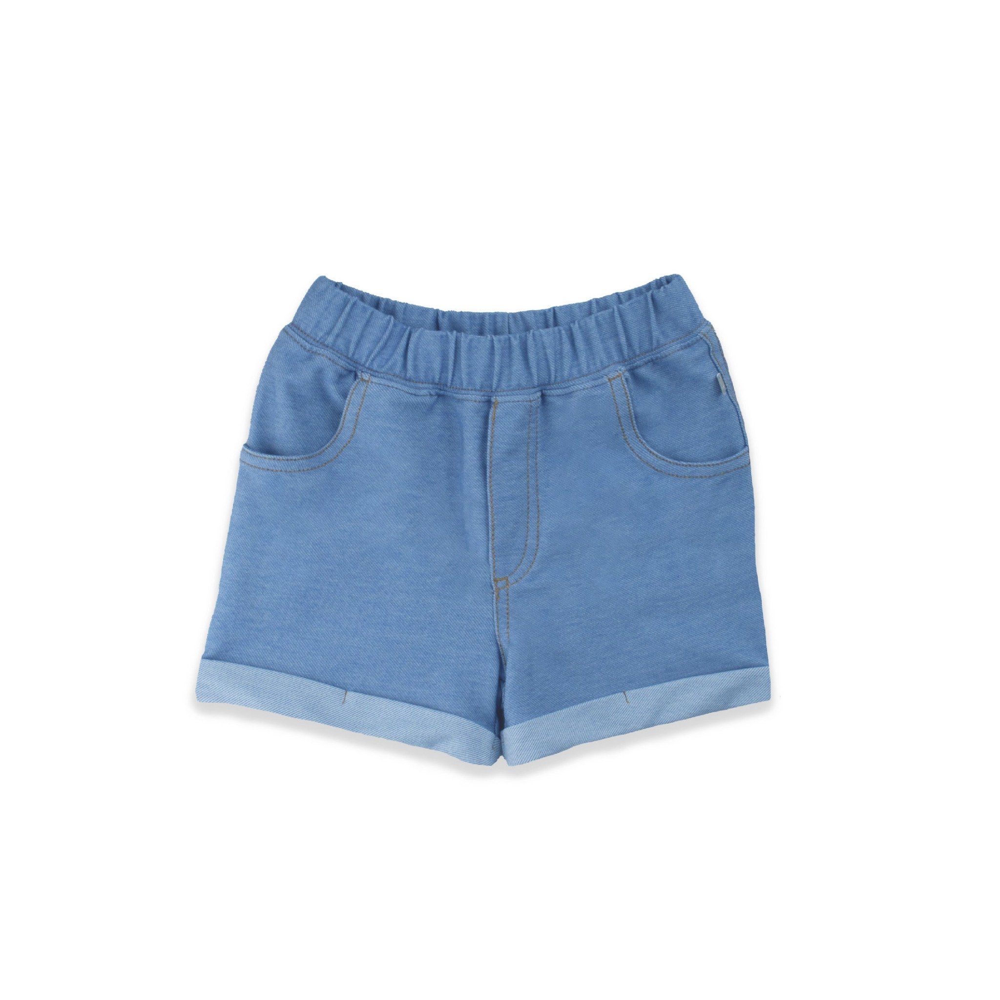  Quần short jean cho bé xắn gấu 