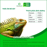  Thức ăn bò sát IGUANA TRƯỞNG THÀNH VỊ BÍ ĐỎ - Rồng Nam Mỹ trưởng thành vị bí đỏ từ 1m trở lên 