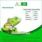  Thức ăn bò sát IGUANA BABY BÍ ĐỎ - Rồng Nam Mỹ Baby vị Bí Đỏ từ mới nở đến 9x 