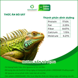  Thức ăn bò sát IGUANA TRƯỞNG THÀNH VỊ CÀ RỐT - Rồng Nam Mỹ trưởng thành vị cà rốt từ 1m trở lên 