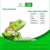  Thức ăn bò sát IGUANA BABY - Rồng Nam Mỹ Baby từ mới nở đến 9x 