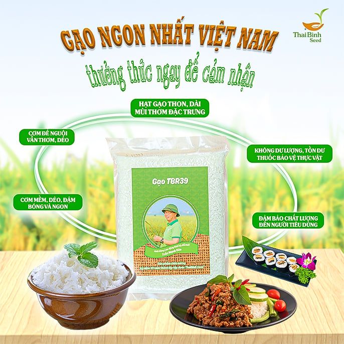  GẠO THƠM TBR39 
