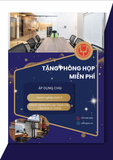  [Phòng họp] 30m2. Họp 3-30 người. full đồ tivi, máy chiếu, ánh sáng, máy in 