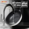 Chảo chống dính inox sâu lòng Goldsun GPA1410-IH