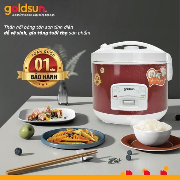 Nồi cơm điện Goldsun GRC5002