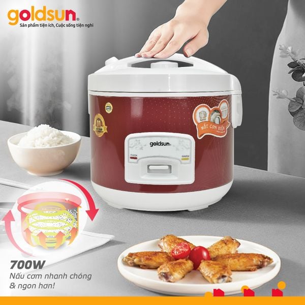 Nồi cơm điện Goldsun GRC5002