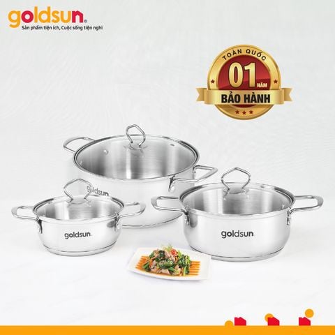 Nồi lẻ inox 3 đáy GPS1700