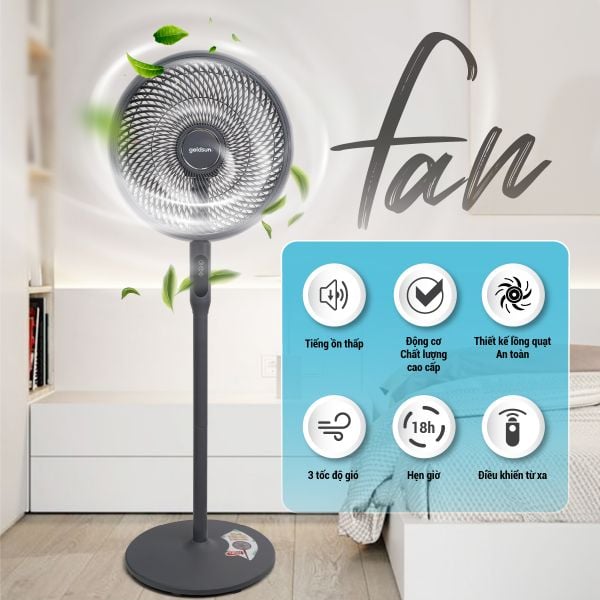 Quạt điện đứng cảm ứng GFA-6042