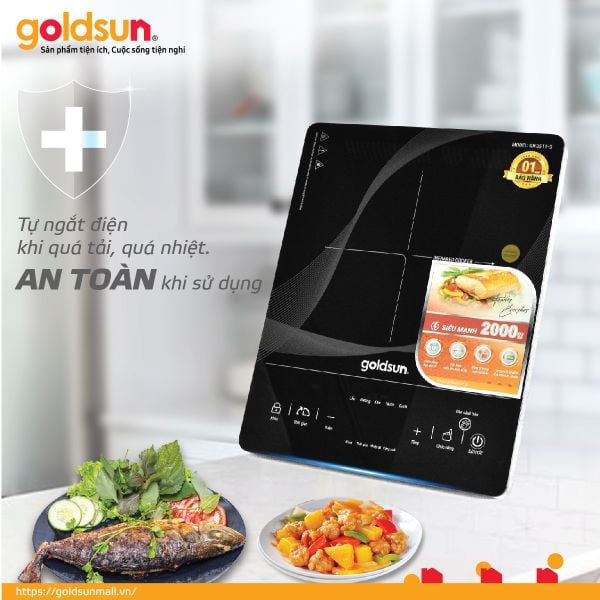 Bếp hồng ngoại đơn GIF3511-D