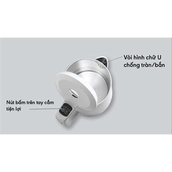 ấm siêu tốc 2 lớp GKT2642