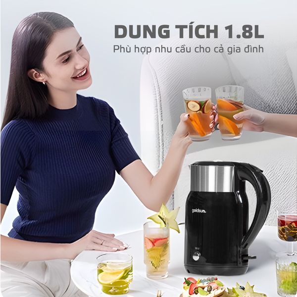 Ấm siêu tốc giữ nhiệt GKT2643
