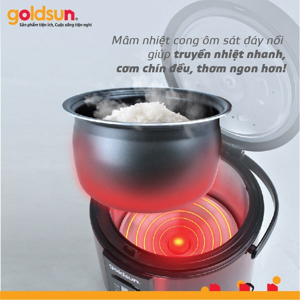 Nồi cơm điện goldsun GRC5043