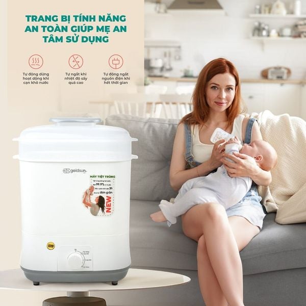 Máy tiệt trùng hơi nước và sấy khô GCSD03MC