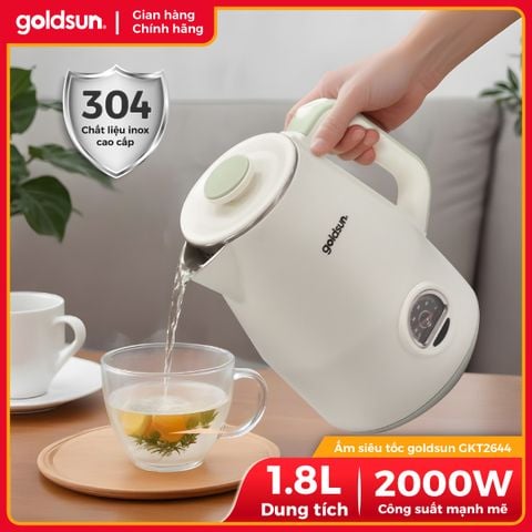Ấm siêu tốc nhiệt kế GKT2644