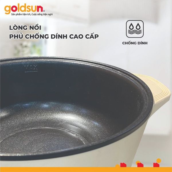 Nồi lẩu hấp đa năng Goldsun GMC3002