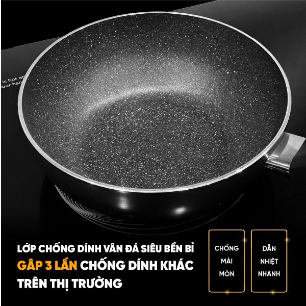 Chảo chống dính goldsun GPA1005-20IH