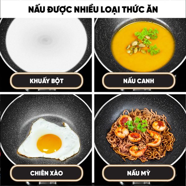 Chảo inox goldsun GPA1400-IH